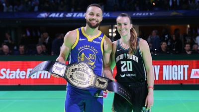 Stephen Curry's former teammate to join him and Sabrina Ionescu for the iconic three-point contest Stephen Curry's former teammate to join him and Sabrina Ionescu for the iconic three-point contest