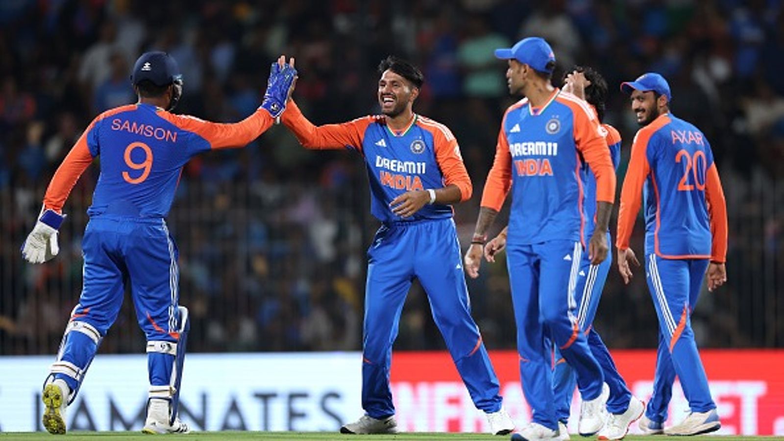 'Didn't like the batting order, guy like him is being dropped down the order': Kevin Pietersen blasts Indian batters after 26-run loss vs England in 3rd T20I India's Dhruv Jurel and Sanju Samson celebrate the wicket of England's Brydon Carse during the 3rd T20I