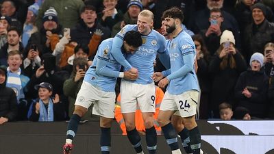 Manchester City vs Club Brugge Live Streaming: How to watch the UCL game in India, US, UK, Australia, and Saudi Arabia? Manchester City players celebrate after scoring goal against Chelsea in the Premier League.