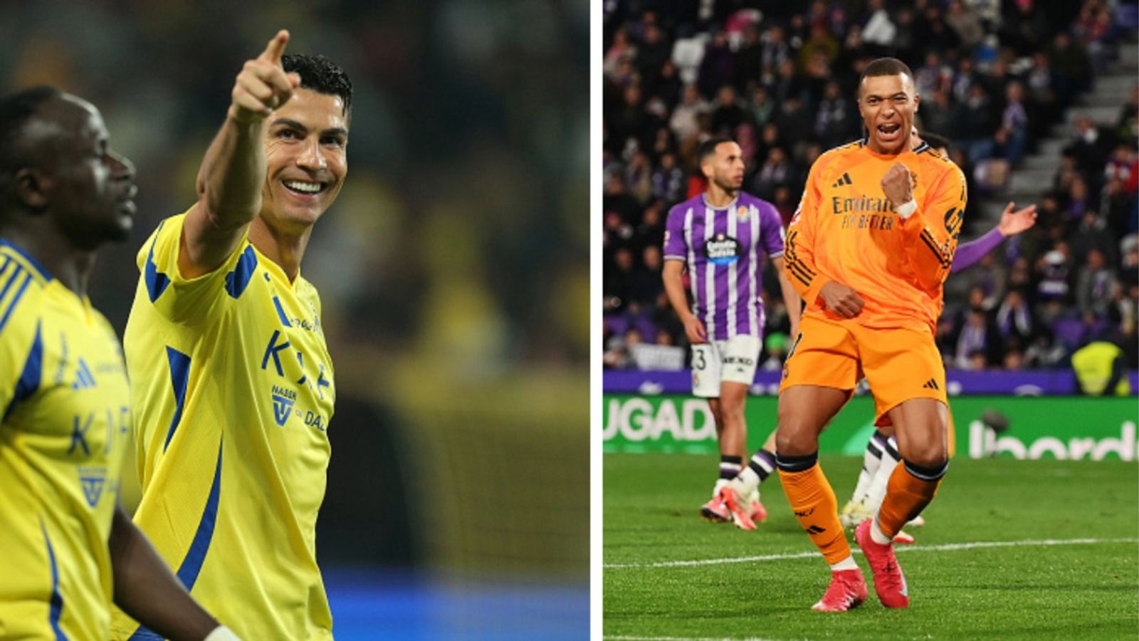'He tells me that Mbappe is better': Cristiano Ronaldo Reveals Son Matteo Thinks Kylian Mbappe Is Better Footballer than the Real Madrid Legend Cristiano Ronaldo and Kylian Mbappe in the frame.