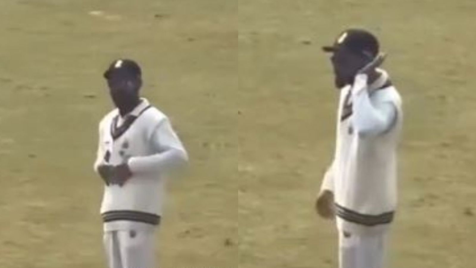 Khana Nahi Khaya: Virat Kohli engages Delhi fans in a fun contest with his antics during Ranji Trophy clash against Railways, watch video Khana Nahi Khaya: Virat Kohli engages Delhi fans in a fun contest with his antics during Ranji Trophy clash against Railways, watch video
