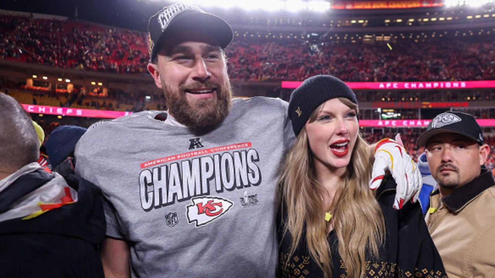 Taylor Swift and Chiefs TE Travis Kelce to take big step forward in their relationship, couple is planning this ahead of Super Bowl 59 Travis Kelce and Taylor Swift in the frame