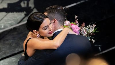 Did Cristiano Ronaldo and Georgina Rodriguez Get Married? Real Madrid Legend Sets the Internet Ablaze by Calling Rodriguez His 'Wife' Georgina Rodriguez, Cristiano Ronaldo at the third evening of the 70 Sanremo Music Festival. Sanremo (Italy), February 6th, 2020 (Photo by Marco Piraccini/Archivio Marco Piraccini/Mondadori Portfolio via Getty Images)