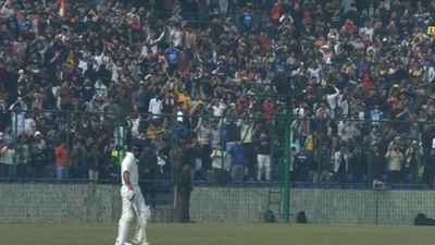 Arun Jaitley Stadium echoes with Delhi crowd's roar as Virat Kohli enters the ground to bat during his Ranji Trophy return Virat Kohli enters to bat during Ranji Trophy return
