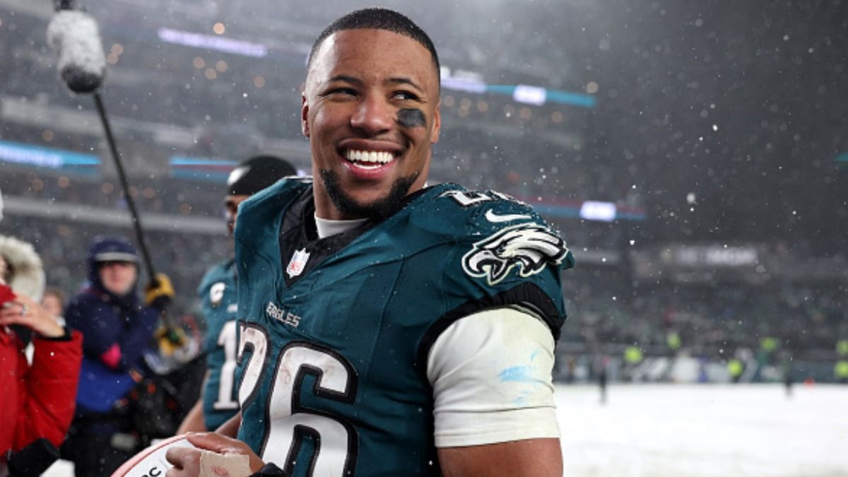 'He's been a great addition....' Kansas City Chiefs head coach Andy Reid gives verdict on Saquon Barkley ahead of 2025 Super Bowl