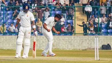 Himanshu Sangwan finally reacts after taking Virat Kohli's wicket in superstar's Ranji Trophy return, says 'Kuch gaaliyan bhi thi...'