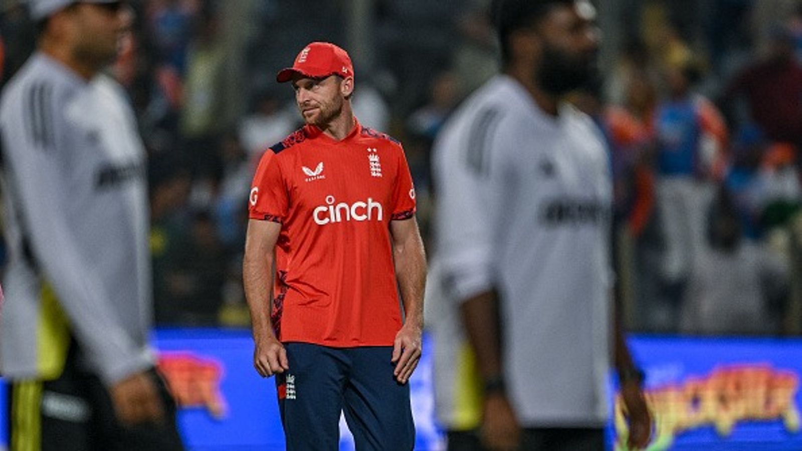 Gutted Jos Buttler blames himself for England's series-losing 15-run defeat against India in 4th T20I, says 'We dropped him first ball and...' Gutted Jos Buttler blames himself for England's series-losing 15-run defeat against India in 4th T20I, says 'We dropped him first ball and...'