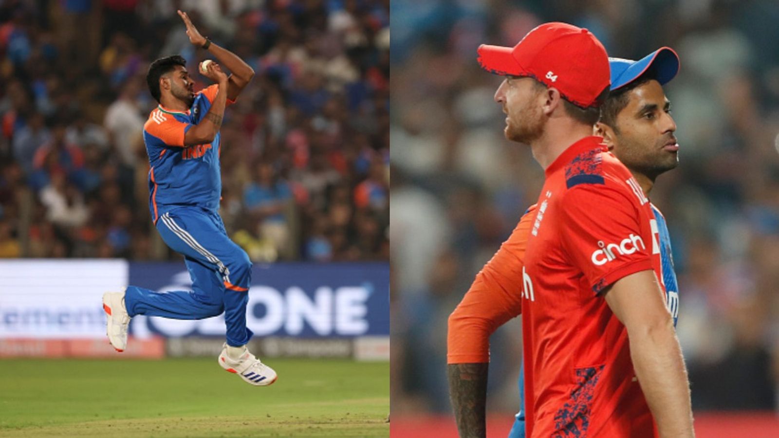 Jos Buttler openly questions India's decision to bring Harshit Rana as concussion substitute in 4th T20I, says 'It is not a like-for-like replacement, We don't...' India's Harshit Rana, Suryakumar Yadav and England's Jos Buttler in frame