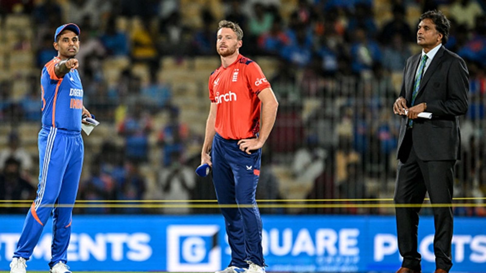 'Maybe at the toss next game I'll say we're going to play 12 as well': Furious Jos Buttler says he'll ask match referee Javagal Srinath some questions 'Maybe at the toss next game I'll say we're going to play 12 as well': Furious Jos Buttler says he'll ask match referee Javagal Srinath some questions