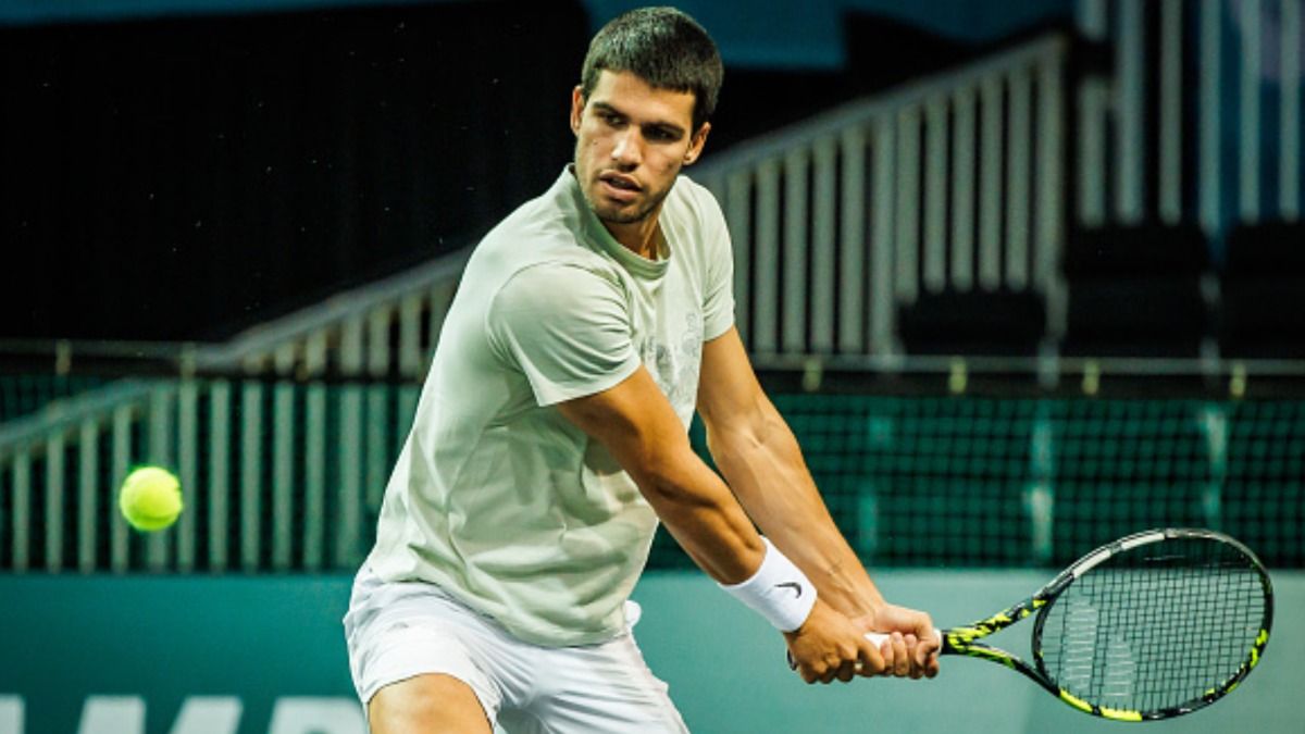 The nasal strip makes a comeback for the French Open 2024 winner ahead of Rotterdam debut The nasal strip makes a comeback for the French Open 2024 winner ahead of Rotterdam debut