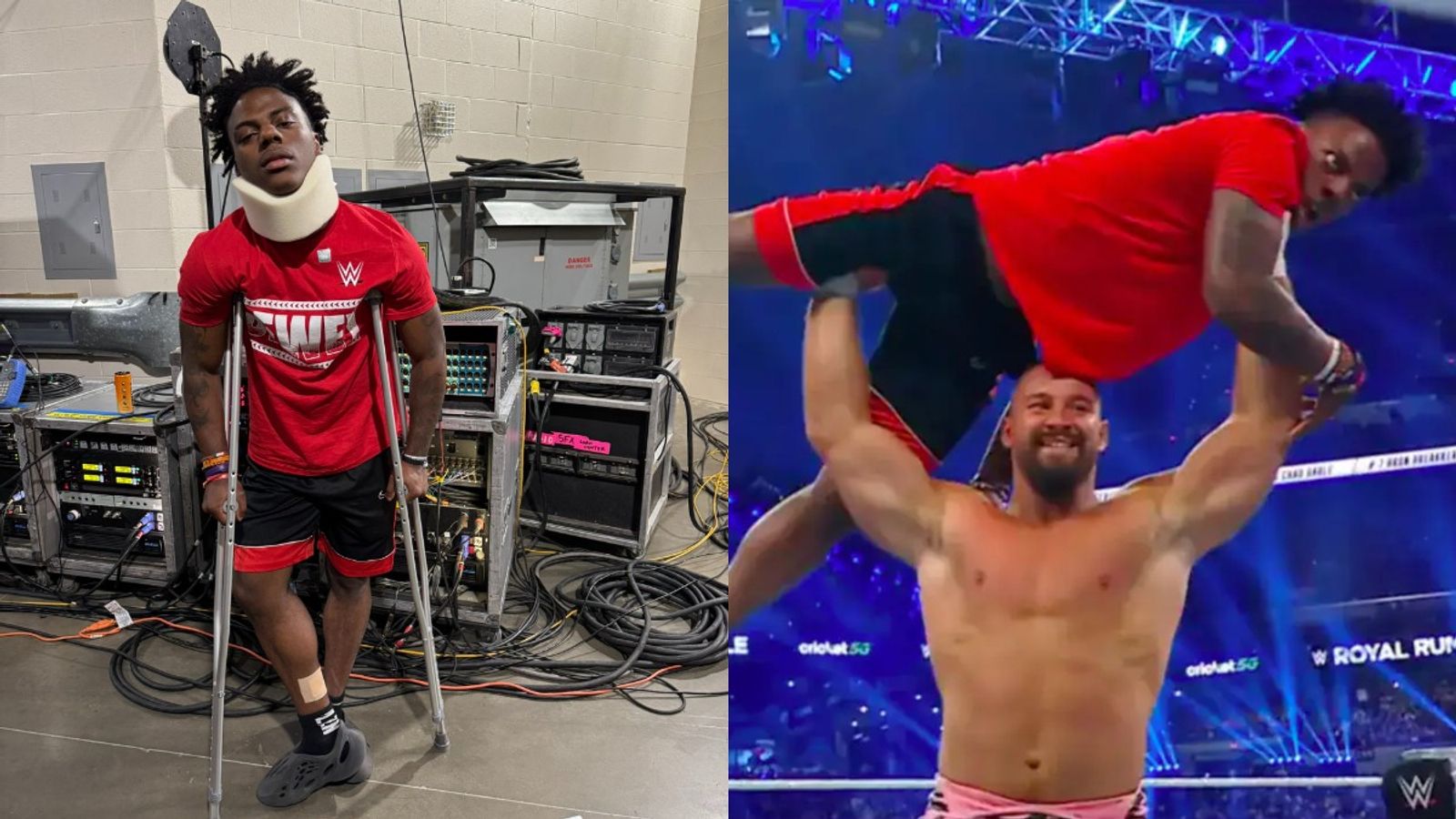 Virat Kohli's biggest fan gets injured in WWE Royal Rumble match, does Cristiano Ronaldo's Sui celebration before getting speared and eliminated by Bron Breakker - WATCH Virat Kohli's biggest fan gets injured in WWE Royal Rumble match, does Cristiano Ronaldo's Sui celebration before getting speared and eliminated by Bron Breakker - WATCH