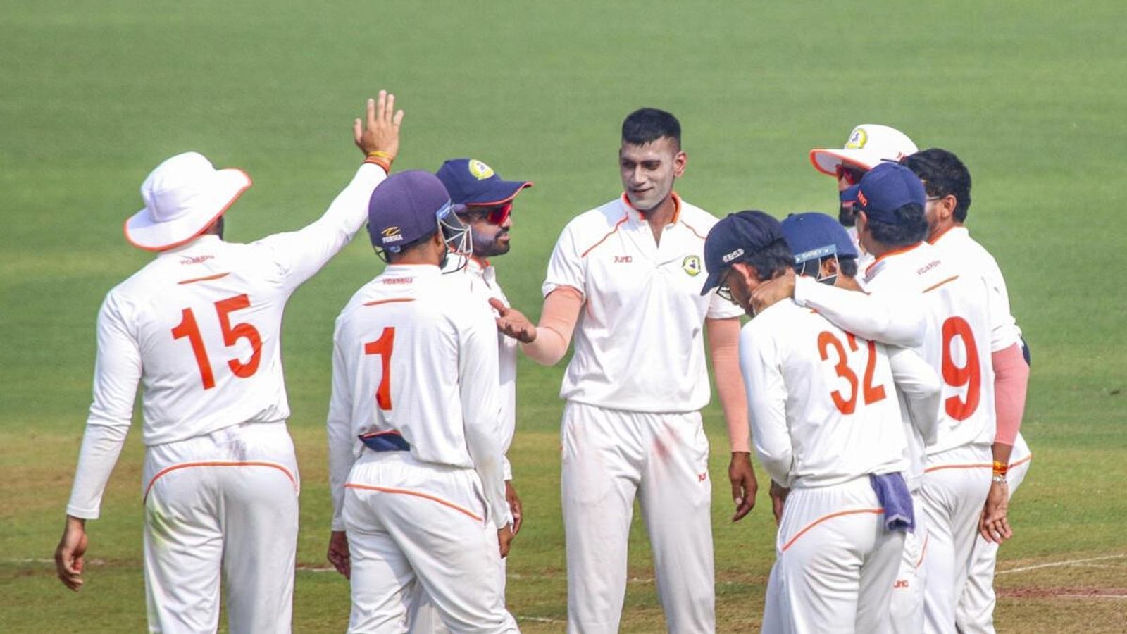 Ranji Trophy: Jammu Kashmir ride on 26-yr-old's sizzling 7-fer, Shubham Khajuria's all-round show to roll into quarters with 182-run win over Baroda Ranji Trophy: Jammu Kashmir ride on 26-yr-old's sizzling 7-fer, Shubham Khajuria's all-round show to roll into quarters with 182-run win over Baroda
