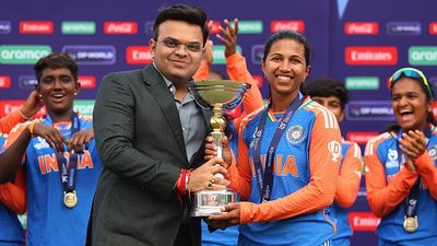 BCCI announces massive cash reward for Niki Prasad-led India's Under-19 Women's T20 World Cup winning team Jay Shah with India's Under-19 World Cup winners