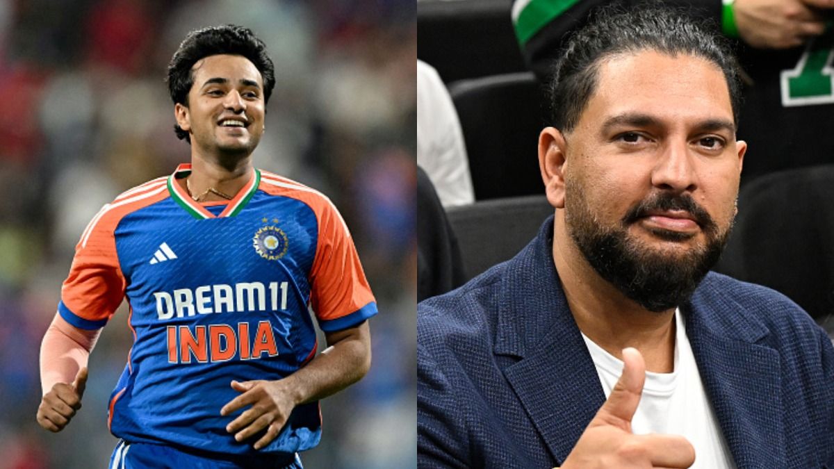 'That's where I want to see you...': Abhishek Sharma finally makes mentor Yuvraj Singh 'proud' after destructive 37-ball 135 vs England in 5th T20I Abhishek Sharma and Yuvraj Singh