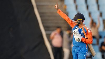 Revealed: Abhishek Sharma discloses secret behind his signature 'L' celebration after cracking century in IND vs ENG 5th T20I India's Abhishek Sharma celebrates after scoring a ton against England in the fifth T20I