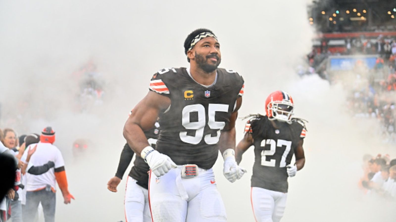 Potential landing spots for Myles Garrett following his trade request Potential landing spots for Myles Garrett following his trade request
