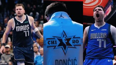 Dallas Mavericks Leave Fans Emotional with Hard-Hitting Luka Doncic Farewell Video, 'It was an honor' Luka Doncic in the frame.