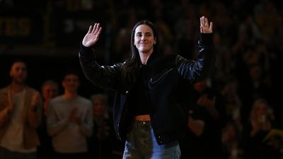 Caitlin Clark Shares Honest Thoughts On Indiana Fever's New Coach Stephanie White Amid Iowa Jersey Retirement Celebration, 'Honestly, I couldn't...' Caitlin Clark in the frame.