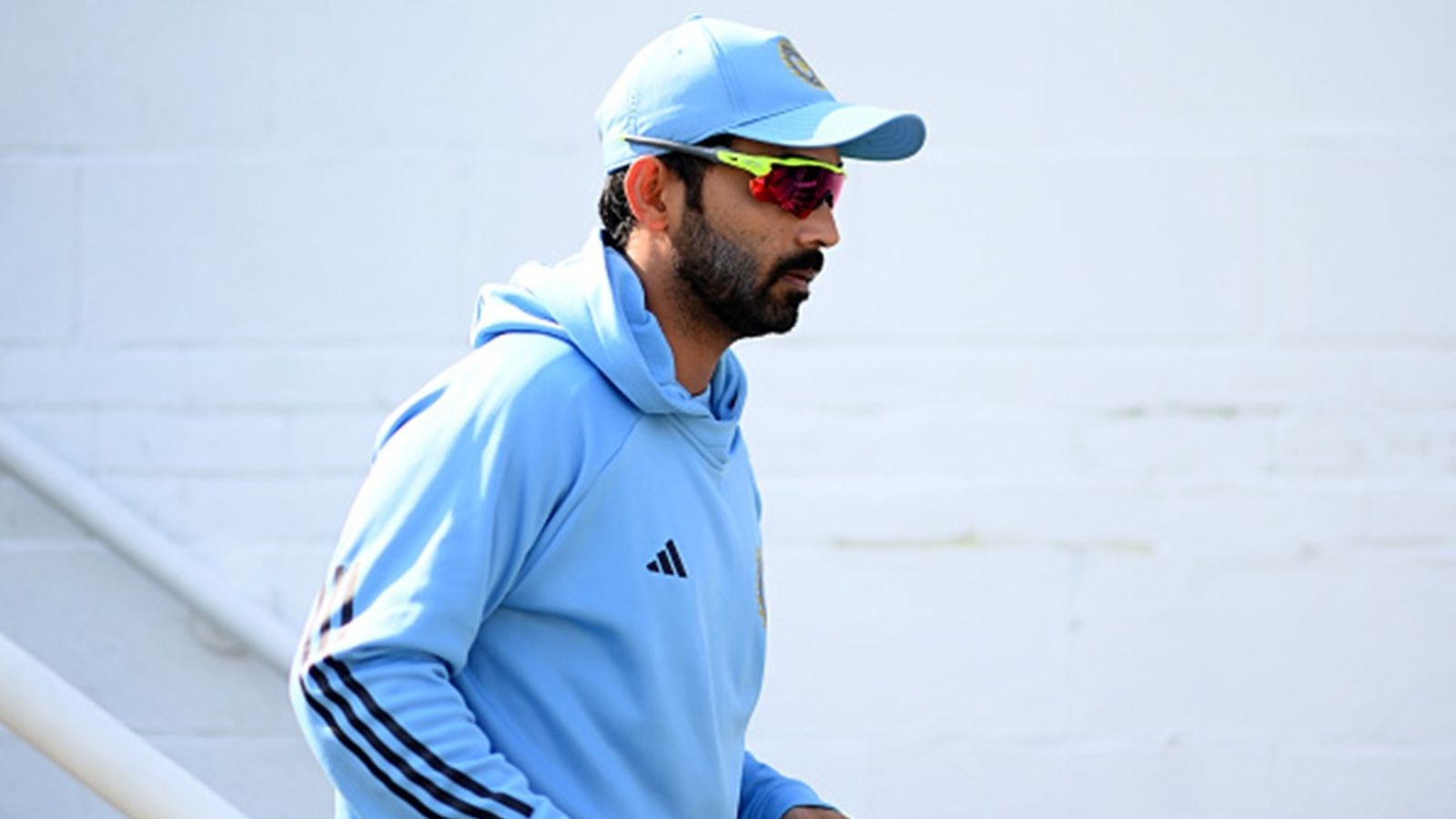 Mumbai announce squad for Ranji Trophy quarterfinal against Haryana, two T20I stars return in Shreyas Iyer's absence, uncapped left-arm pacer included Ajinkya Rahane during a training session.