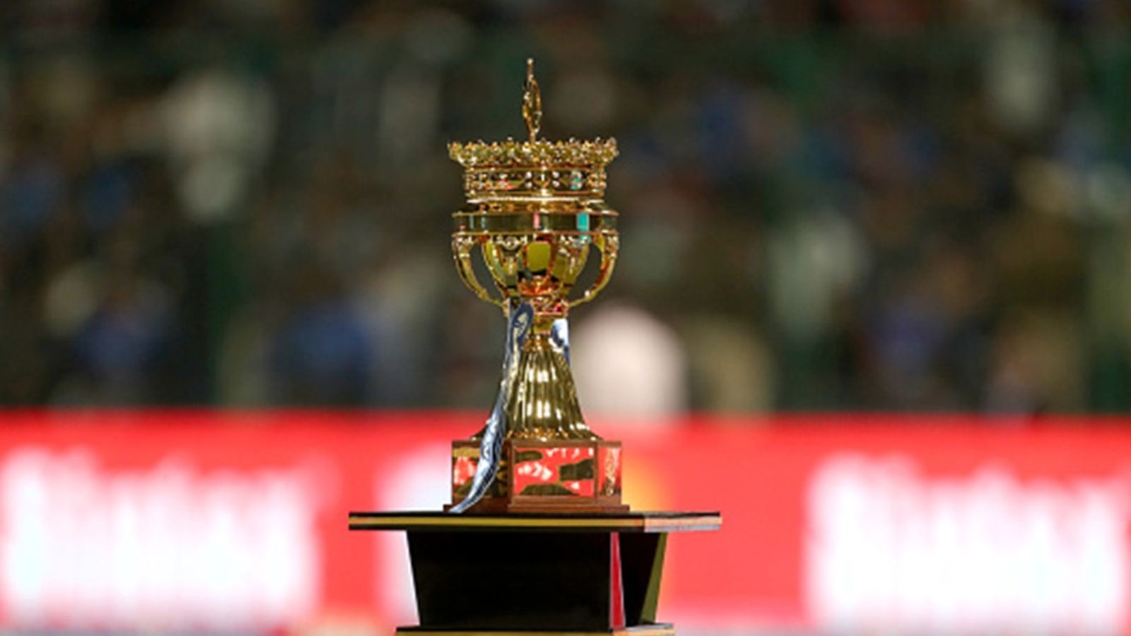 Big News: Gujarat franchise announce Australian all-rounder as new captain for upcoming season The Women's Premier League trophy is displayed during the WPL match between Delhi Capitals and Mumbai Indians at Arun Jaitley Stadium on March 5, 2024 in Delhi.