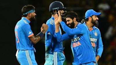 'Didn't expect him to be in India's squad, why would you take a player who...': Ex-CSK star questions Ravindra Jadeja's Champions Trophy selection India's Ravindra Jadeja (2R) celebrates with his teammates during a match