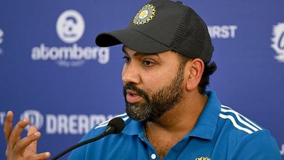 Irritated Rohit Sharma loses cool on reporter on being asked about his future post Champions Trophy, says 'I am not here to...' Team India captain Rohit Sharma in frame