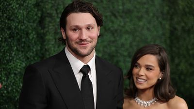 Potential MVP Josh Allen and Fiancee Hailee Steinfeld Steal the Show at the Red Carpet of NFL Honors Josh Allen and Hailee Steinfeld in the frame.