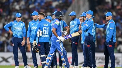 'Surprised that he's been out of India's side..': Ricky Ponting questions Ajit Agarkar-led BCCI selection committee for overlooking Nagpur ODI hero in last few years India's star batter Shreyas Iyer (C) walks back to the pavilion after his dismissal during first ODI against England
