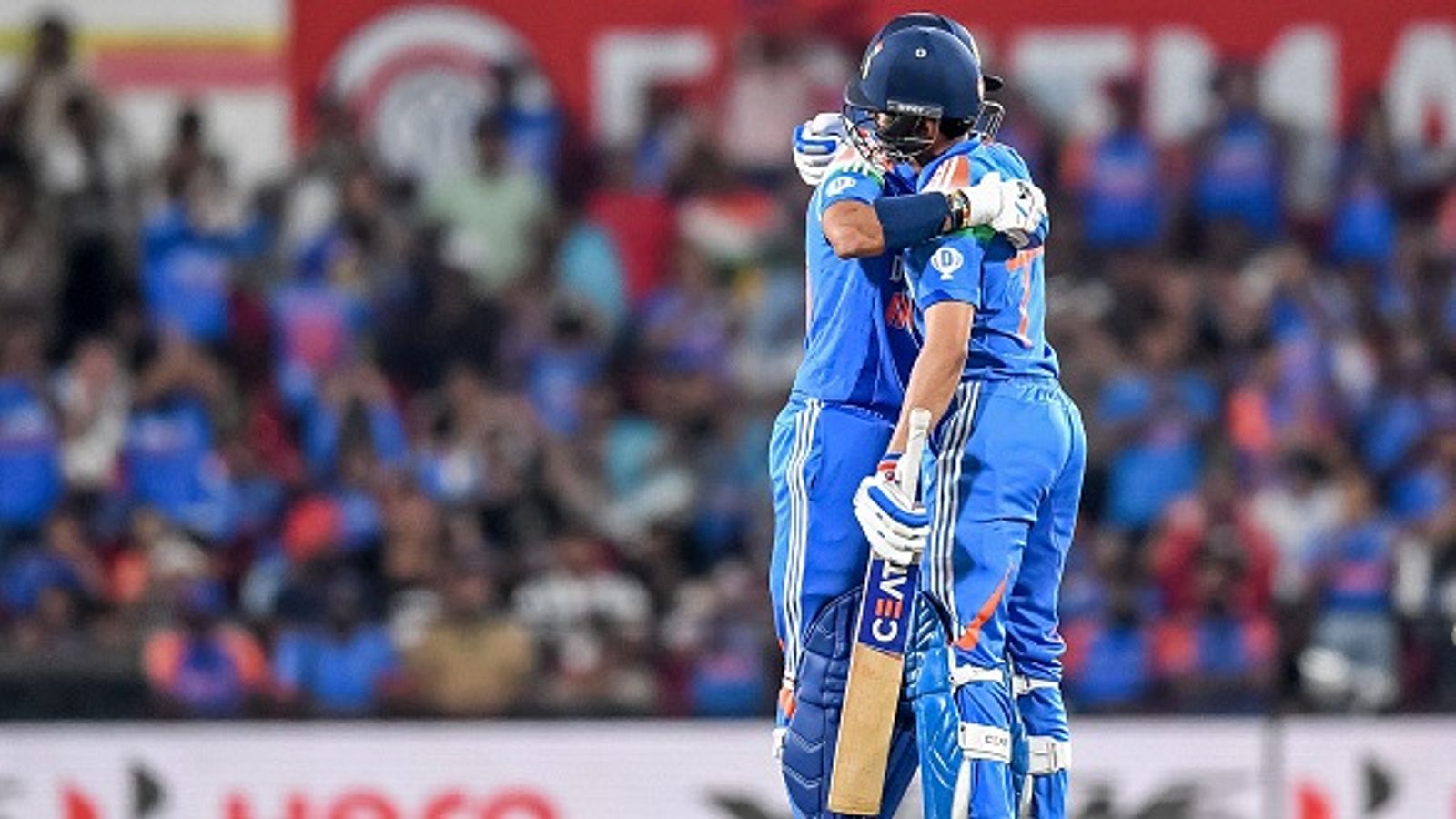 Sanjay Manjrekar calls this 25-yr-old star as India's 'Lambi race ka ghoda' after heroic performance in 1st ODI against England India's Shubman Gill (R) celebrates with teammate Axar Patel after scoring a half-century in 1st ODI against England