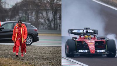 Lewis Hamilton’s Ferrari crash unveils a surprising Mercedes connection—Discover the details Lewis Hamilton’s Ferrari crash unveils a surprising Mercedes connection—Discover the details