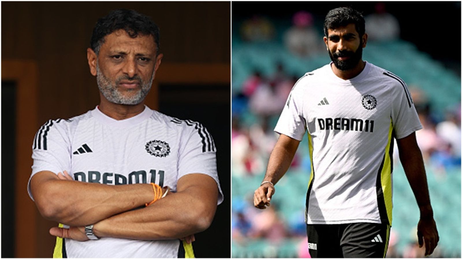 Will Jasprit Bumrah be fit ahead of deadline to make changes for ICC Champions Trophy 2025? India batting coach gives straightforward answer India's batting coach Sitanshu Kotak; Jasprit Bumrah during a training session in Australia.