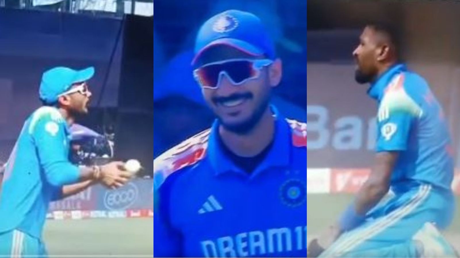 Watch: Axar Patel grins after dropping Phil Salt's dolly catch to leave Hardik Pandya shell-shocked during IND vs ENG 2nd ODI Axar Patel grins after dropping Phil Salt's dolly catch to leave Hardik Pandya shell-shocked during IND vs ENG 2nd ODI
