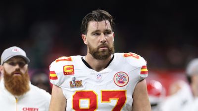 Travis Kelce without mincing words reacts to Chiefs heartbreaking loss against Eagles at Super Bowl 2025, here's what he said Travis Kelce in the frame