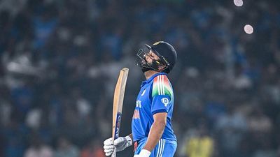 'This Ro hit and run case...': Delhi police celebrates Rohit Sharma’s blazing century and urges Odisha counterparts ‘not to punish’ Rohit Sharma celebrating his 32nd ODI century