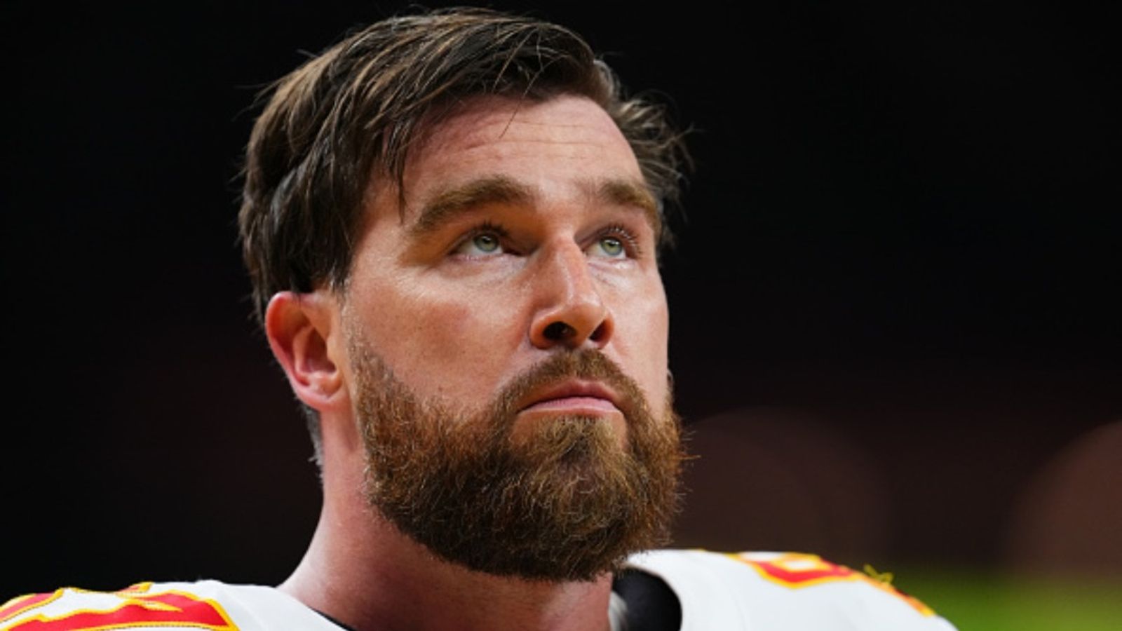 Is Travis Kelce eyeing a Hollywood career after a lackluster Super Bowl and retirement speculations? Travis Kelce in the frame