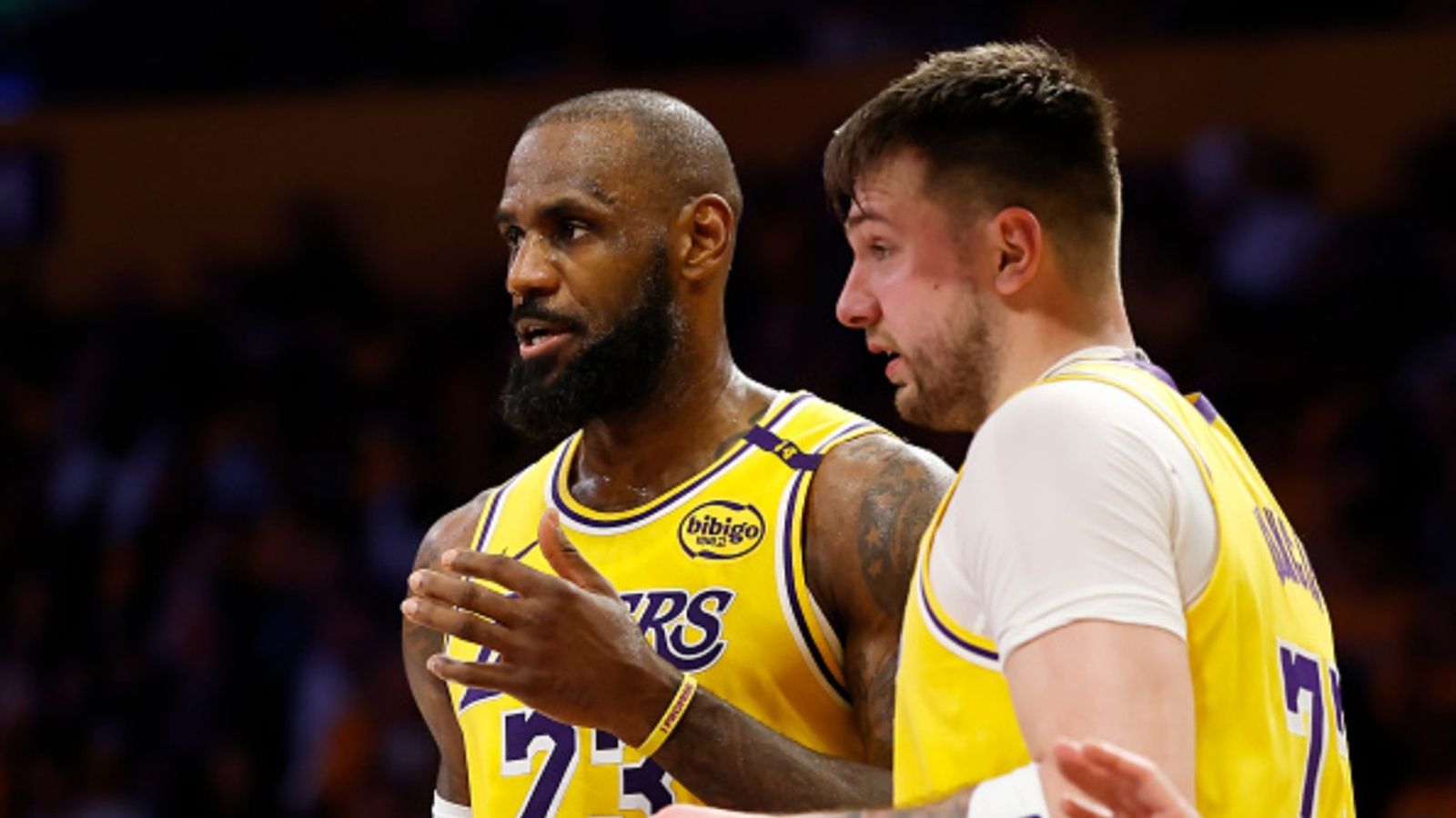 LeBron James Luka Doncic - LeBron James posts a cryptic message for Luka Doncic before his anticipated Lakers' debut says, 'When a clown moves into a palace...' - SportsTak