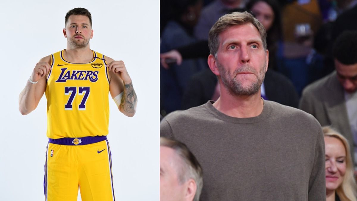 Dirk Nowitzki opens up about Luka Doncic as the hall of famer visits the enemy territory Dirk Nowitzki opens up about Luka Doncic as the hall of famer visits the enemy territory