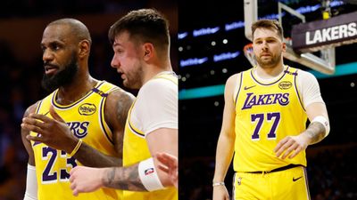 Luka Doncic reacts on how it feels to be a Lakers says, 'I heard a lot of noise...' Luka Doncic in the frame