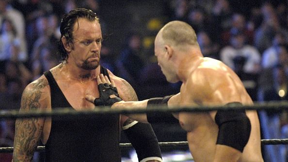 Former WWE Creative Makes Massive Revelation About The Undertaker and Kane Storyline The Undertaker vs Kane during Wrestle Mania XX at Madison Square Garden in New York City, New York, United States. (Photo by KMazur/WireImage)