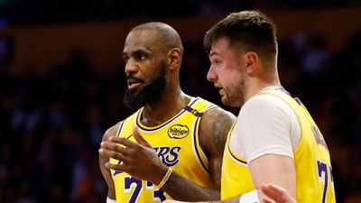 'They ain’t gonna win it this year in my opinion: NBA Champion Throws Cold Water on Lakers' Title Hopes Despite Luka Doncic Trade LeBron James and Luka Doncic in the frame