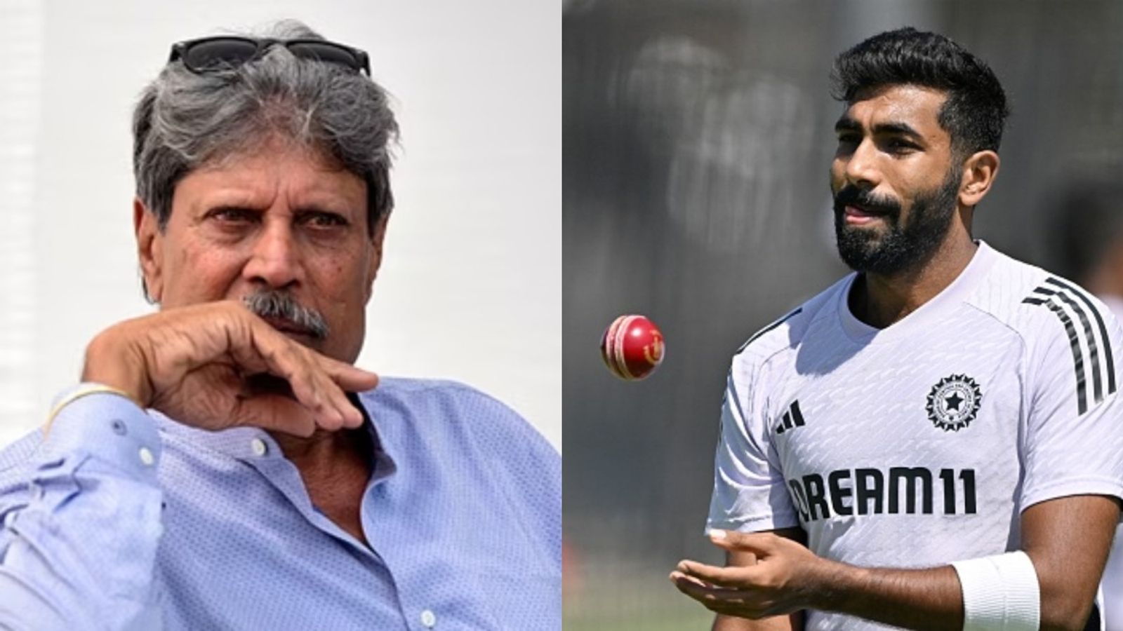 Kapil Dev's bold take on Jasprit Bumrah's absence in Champions Trophy, says 'they play 10 months a year...why talk about someone who...' Legendary Kapil Dev (L) and pace maestro Jasprit Bumrah