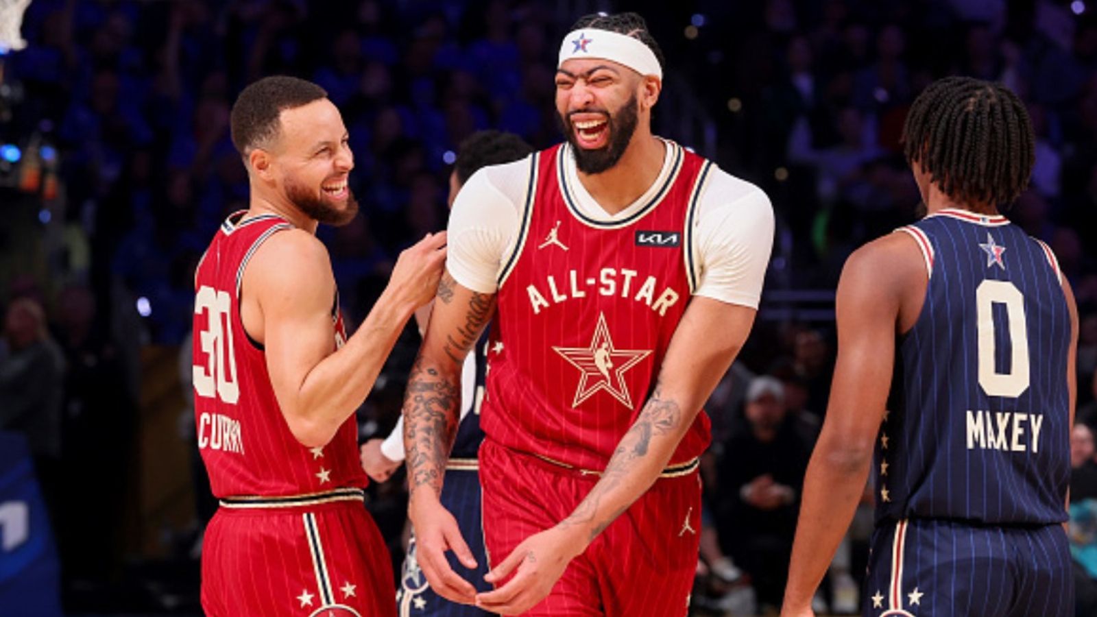 2025 NBA All-Star Game rosters, schedule, date, mini-tournament format, location Steph Curry and Anthony Davis in the frame