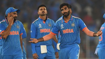 Not Mohammed Shami, David Lloyd wants opponent teams to go after this India star bowler in Champions Trophy 2025 in Jasprit Bumrah's absence India's Jasprit Bumrah (R), Shreyas Iyer and Mohammed Shami (L) in frame