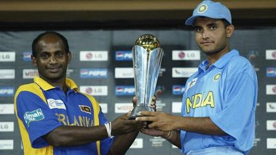 When Team India played the Champions Trophy final twice in two days, a rare event in the tournament's history File Photo: Former Sri Lanka captain Sanath Jayasuriya (L) and ex-India skipper Sourav Ganguly in frame