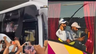 Team India's bus leaves without senior player after 20-minute delay despite Rohit Sharma kept waiting post arrival in Dubai for Champions Trophy Team India land in Dubai for Champions Trophy