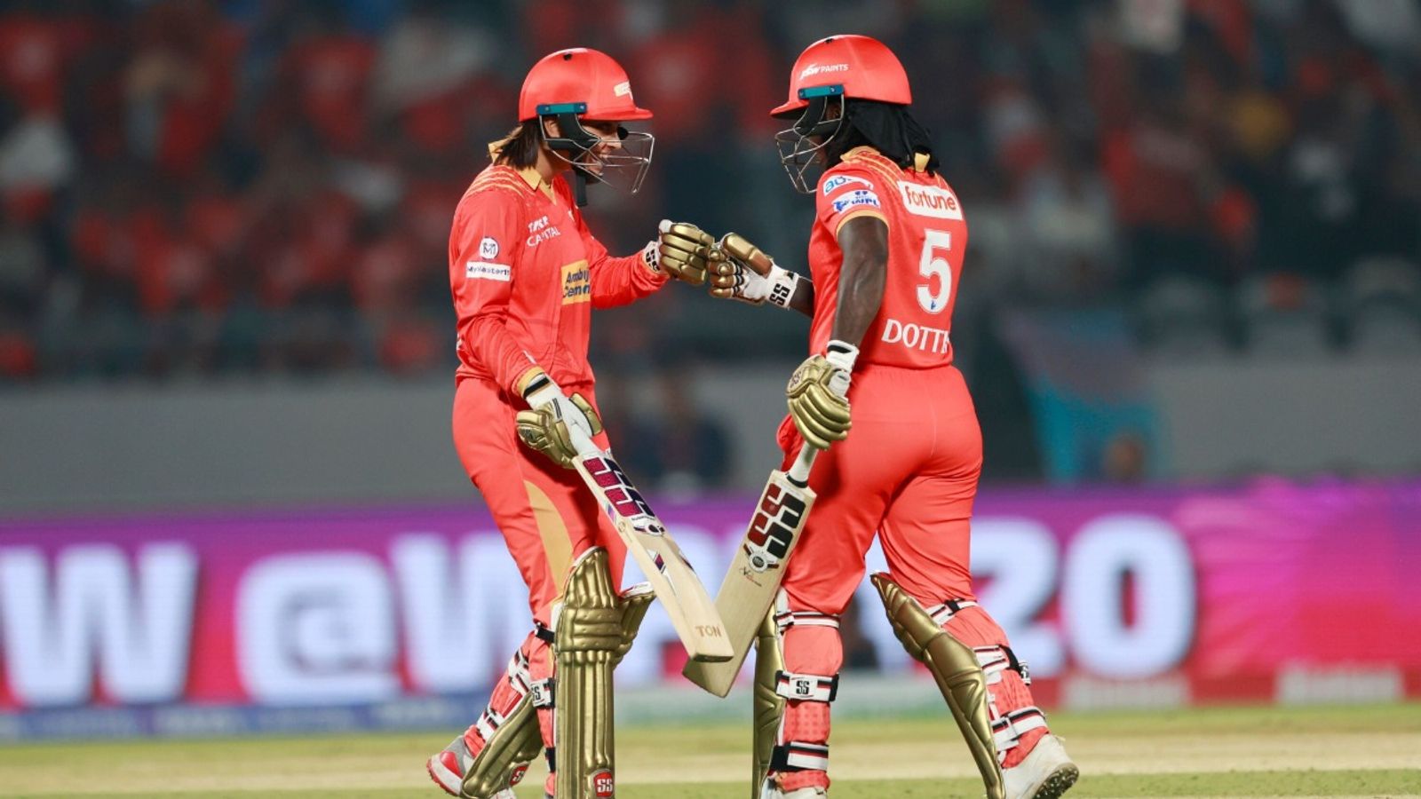 Ashleigh Gardner Leads Gujarat Giants to a 6-Wicket Victory Over UP Warriorz in WPL 2025 Deandra Dottin and Harleen Deol in the frame