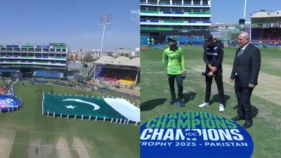 'Where is the crowd??': Ex-England captain takes brutal dig at PCB for small turnout in Pakistan vs New Zealand Champions Trophy 2025 opener National Stadium Karachi during Pakistan vs New Zealand clash
