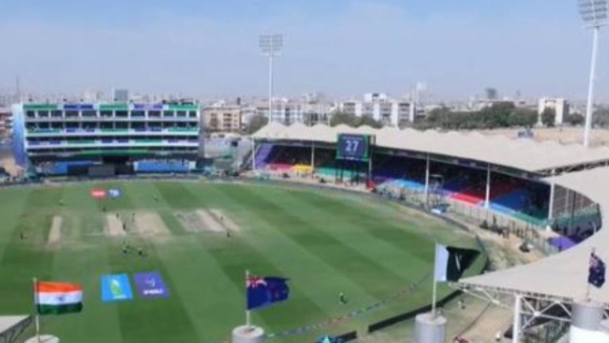 After flag controversy in Champions Trophy, Indian Tricolour seen waving high in Karachi stadium during PAK vs NZ clash After flag controversy in Champions Trophy, Indian Tricolour seen waving high in Karachi stadium during PAK vs NZ clash