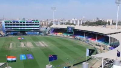 After flag controversy in Champions Trophy, Indian Tricolour seen waving high in Karachi stadium during PAK vs NZ clash Indian flag was seen flying high at the Karachi stadium during PAK vs NZ Champions Trophy clash