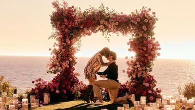 Hailee Steinfeld finally reveals boyfriend Josh Allen's magical Proposal, know details Hailee Steinfeld and Josh Allen in the frame